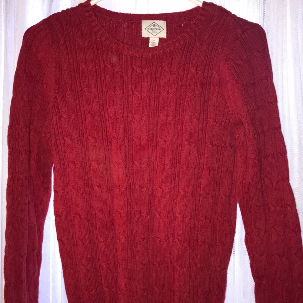 Knitted sweatshirt